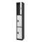 Adiroffice 12 in W, 12 in D, 72 in H, Steel ADI629-203-B-W-PKG-4 - alternate 3